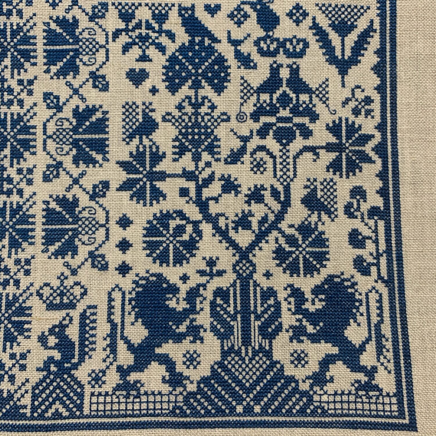 Death By Cross Stitch Detail